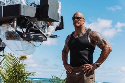 Dwayne Johnson is a former wrestler and now an actor.